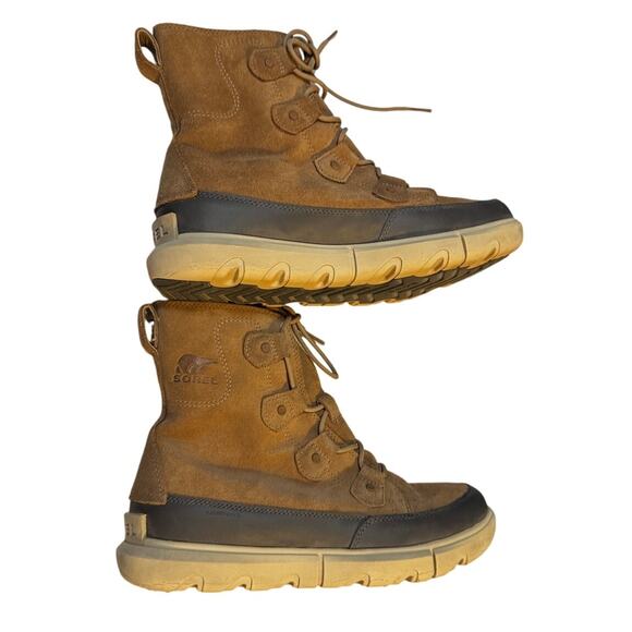 Sorel Men’s Explorer NM4500-257 Waterproof Suede Lace-Up Boots – Size 10 - Picture 2 of 7